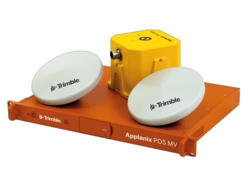 Applanix POS MV motion and positioning equipment with Trimble antennas